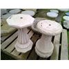 Image 2 : 2 Cement Pillars 18" Tall