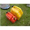 Image 2 : Diesel and Gas Cans 20L and 6L w/ 2.5L Gas and Oil