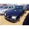 Image 1 : Black 2000 Volkswagen Jetta VIN: 3VWSE29M8YM173895 (not tested, Has Keys)