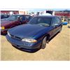 Image 1 : Blue 1992 Pontiac Bonneville VIN: 1G2HY5212N1235178 (not tested, Has Keys)