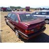 Image 2 : Red 1993 Volkswagen Passat GLS VIN: WVWHD0319PE005335 (not tested, No Keys)