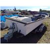 Image 4 : 22' Fiberglass Boat on Tandem Trailer w/ 290 Power Trim Motor *UNTESTED*