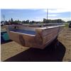 Image 3 : 20' Aluminum Boat on Tandem Axle Trailer - No Motor