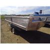Image 5 : 20' Aluminum Boat on Tandem Axle Trailer - No Motor