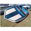 Image 1 : 15' Fiberglass Speed Boat w/ Evinrude 140 Sport Motor *UNTESTED*