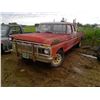 Image 1 : Orange 1977 Ford F-250 Super-Cab VIN: X25HKZ22875 - Has Keys