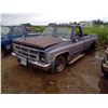 Image 1 : Blue 1983 GMC Sierra Classic VIN: 2GTDC14H2D1529751 - Has Keys