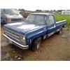 Image 1 : Blue 1980 GMC Sierra VIN: (Illegible) - Has Keys