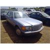 Image 2 : Silver 1986 Mercedes-Benz 420SEL VIN: WDBCA35D3GA248124, no keys, 225 000 kms
