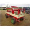 Image 1 : Red Horse Drawn Wagon