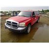 Image 2 : Red 2005 Dodge Dakota VIN: 1D7HW48K15S128828