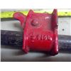 Image 2 : 3 Red Pipe Clamps
