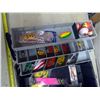 Image 3 : Black Hawk Tackle Box w/ Fishing Hooks