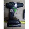 Image 2 : Genesis 20v Lithium-Ion Drill w/ Charger and Manual