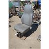 Image 1 : Grey Leather Vehicle Seat