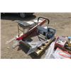 Image 4 : Pallet of Items - Small Barrels (2), Cart, Stand, 2 Pumps