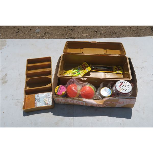 Tackle Box & Misc. Fishing Supplies