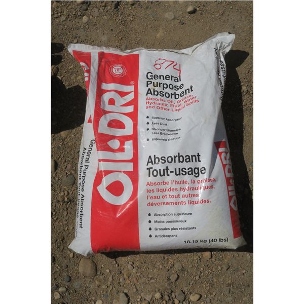 New 40lbs Bag of Absorbent