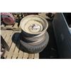 Image 3 : 2 Trailer Tires w/ Rims & 2 Rims