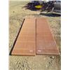 Image 1 : 2x Floor Grating (10x30" each) - Rubber Coated