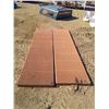 Image 2 : 2x Floor Grating (10x30" each) - Rubber Coated