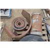 Image 3 : Antique Car Parts & Vintage Tractor Wheel