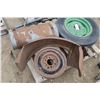 Image 4 : Antique Car Parts & Vintage Tractor Wheel