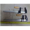 Image 2 : Pair of 12" Bar Clamps