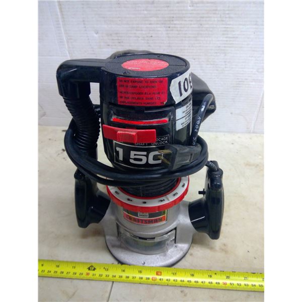 Craftsman Plunge Router - Schmalz Auctions