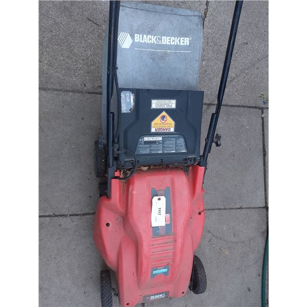 Black & Decker Corded Lawn Mower (works)