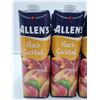Image 2 : Allen's Peach Cocktail (6 x 1L)