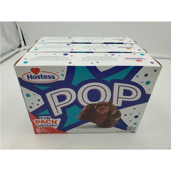 Hostess Pop Cakes (3 x 6)