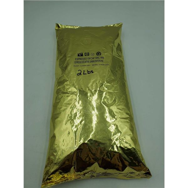 Espresso Decaf Wholebean Coffee (2lbs)