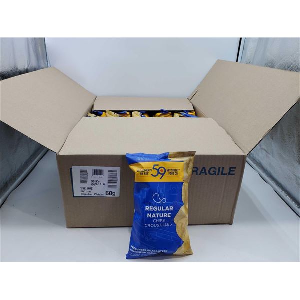 59th Street Regular Potato Chips (30 x 60g)