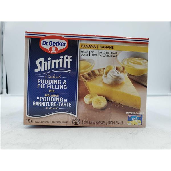 Dr. Oetker Shirriff Pudding & Pie Filling (6 x 170g) Banana