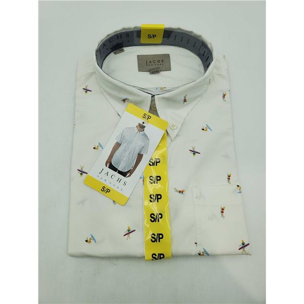 Jachs Girlfriend of New York Short Sleeve Dress Shirt (S)