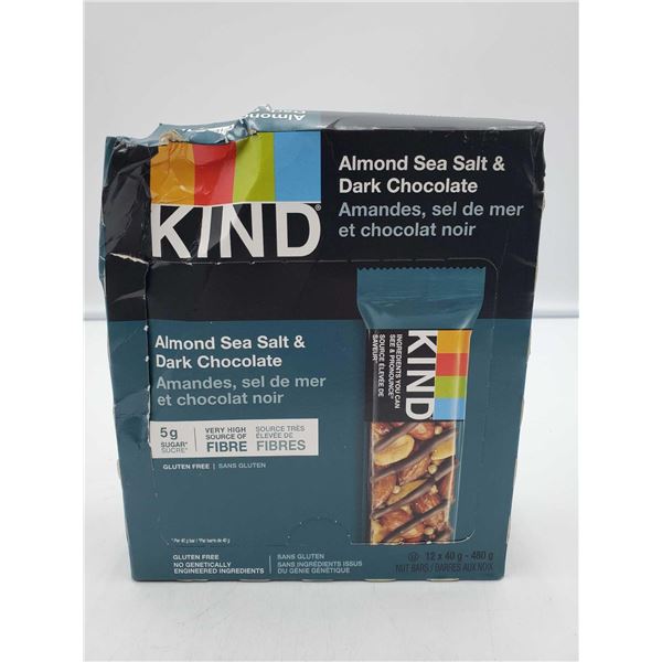 Kind Almond Sea Salt & Dark Chocolate Bars (12 x 40g)