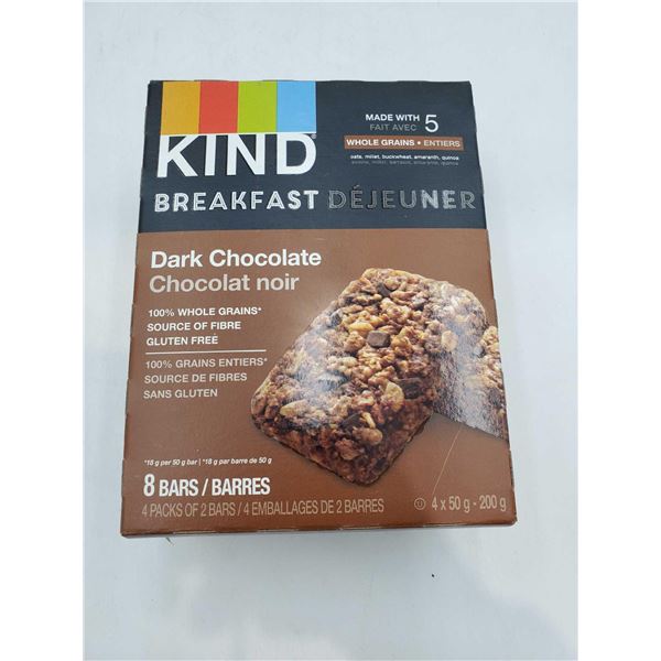 Kind Breakfast Bars-Dark Chocolate (4 x 50g)