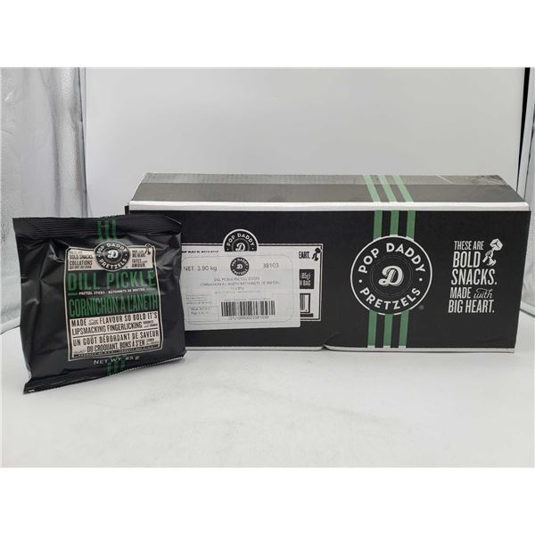 Pop Daddy Dill Pickle Pretzel sticks (15 x 85g)