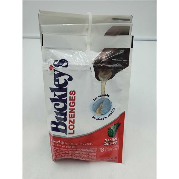 Buckley's lozenges-Menthol Outburst (6 x 18)