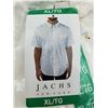 Image 2 : Jach's Girlfriend of New York Short Sleeve Dress shirt (XL)