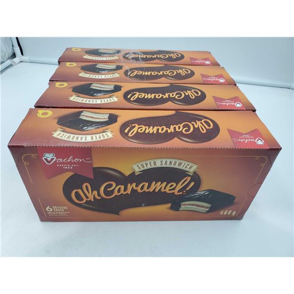 Vachon Ah Caramel Cakes (4 x 6)