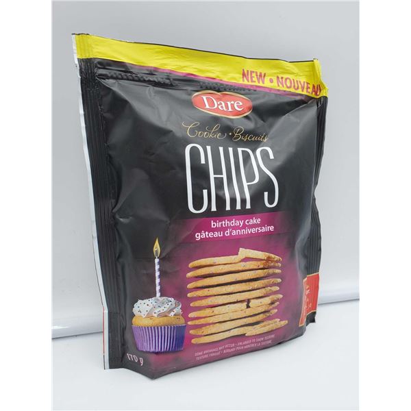 Dare Cookie Chips - Birthday Cake - 170g