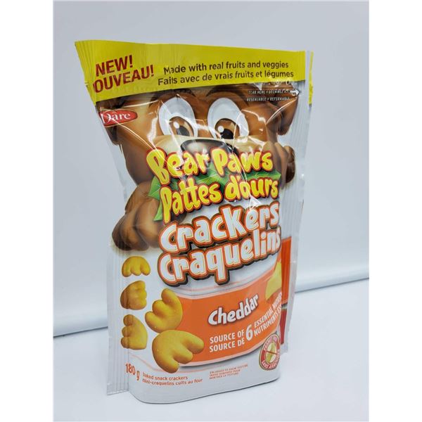 Bear Paws Cheddar Crackers - 180g