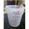 Image 1 : NEW food grade restaurant measuring tub