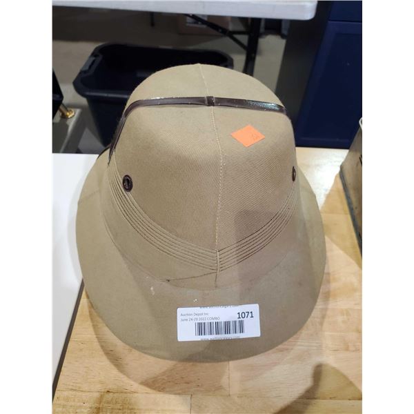 Vintage Zimmsons Oakland California Pith Helmet Made in India