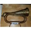 Image 2 : Antique Brass Military War Bugle with Removable Mouth Piece