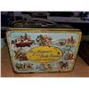 Image 1 : Vintage 1957 Roy Rogers & Dale Evans "Double R Bar Ranch" Action Shot, Tin Lunch Box