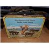 Image 2 : Vintage 1957 Roy Rogers & Dale Evans "Double R Bar Ranch" Action Shot, Tin Lunch Box