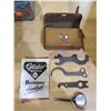Image 3 : Vintage 1960's Glider Bicycle Maintenance Kit in Leather Case with Straps for Bicycle Mounting
